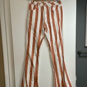 Altered state striped flare Jean